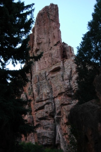 Red rocks at Glen Eyrie - Colorado Springs, CO
